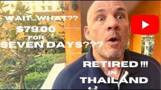 RETIRED!!! $79.00/7 Day Hotel Tour- The Venetian Resort Jomtien Vlog #4