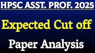 HPSC Assistant professor Expected Cut off Paper Analysis 2025 Chemistry Preparation Answer key