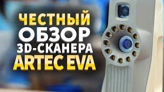 Обзор Artec 3D. Тестируем 3D сканеры Artec.  3D Сканер Artec EVA 3D.