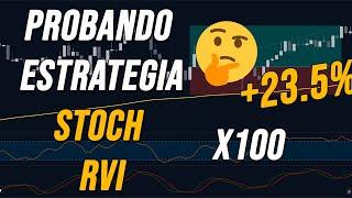 Estrategia De Scalping Para Criptomonedas Con Estocástico y RVI