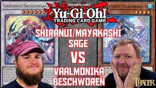 YuGiOh Shiranui Mayakashi Sage VS Valmonica Invoked deutsch | Stream Duell 777 | Trader Duel 2024