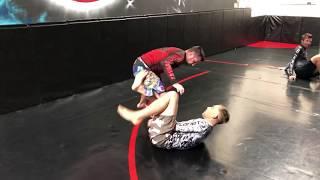 Jeremy Fields shows Spiral clinch to Leg drag.