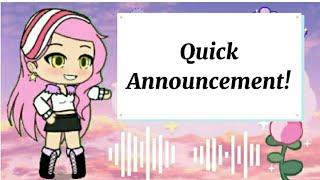 QUICK ANNOUNCEMENT!!! | Hopie Eulatriz |