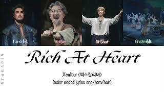 Xcalibur Cast "Rich At Heart" Lyrics | 엑스칼리버 캐스트 "찬란한 햇살" 가사 (Color Coded Lyrics)