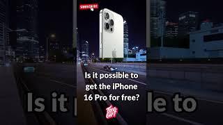 Win iPhone 16 Pro Max for FREE! Limited Time Giveaway 