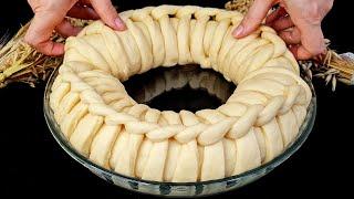 An incredible trick from an old baker! The best bakers don't know this dough recipe!