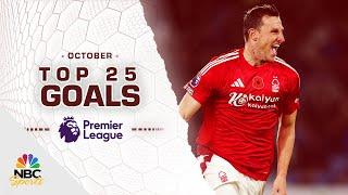 Top 25 Premier League goals of October 2024 | NBC Sports