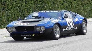 De Tomaso Mangusta Great V8 Sound On Hillclimb