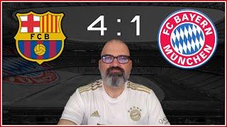 Lehrstunde erhalten - FC Bayern Spielanalyse und Benotung zum 3. CL Spiel gegen den FC Barcelona