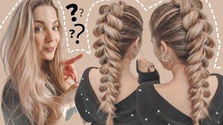 ASTUCE COIFFURE FACILE et rapide - Fausse tresse facile à faire -  Belle tresse facile a faire ️