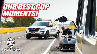 BEST COP MOMENTS OF GOLD RUSH RALLY 2020! | COPS VS. SUPERCAR OWNERS COMPILATION