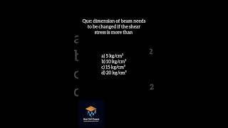 PYQ for SSC JE - RCC | Civil engineering| #shorts #ytshorts #civilengineering