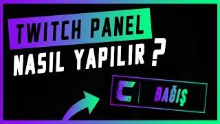 Profesyonel Twitch Panel Tasarımı Yapımı (Photoshop CC 2020)