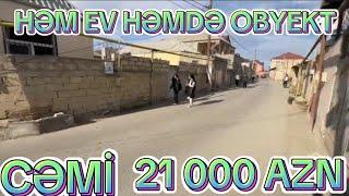 YOL Qırağı Həm Ev Həmdə pod Obyekt kimi Cəmi 21000 AZN (Masazır Mərkəz)