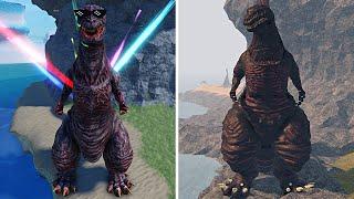 SHIN GODZILLA KAMAKURA *efeito estranho* Kaiju Universe VS K. Universe low budget - BEST COMPARATION