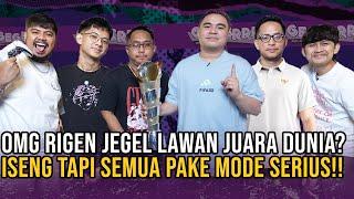 JUARA DUNIA NIH BOSS SENGGOL DONG RIGEN JEGEL GAK MAU KALAH TANDING