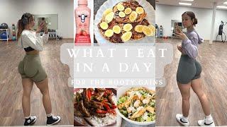 WHAT I EAT IN A DAY l easy & healthy meals *realistic*