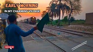 Early morning gaon k liye nikalna para| Village life  | Punjab village