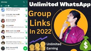 Online Earning Unlimited WhatsApp Group Links In 2022 | Earning WhatsApp Group Link