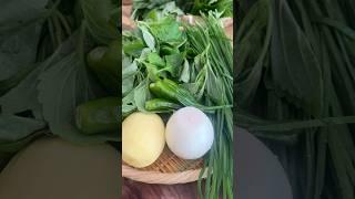 바삭하고 고소한 깻잎부추감자전 #이민생활 #테네시 #깻잎부추감자전