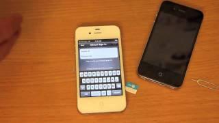 iPhone 4S Setup & First Boot