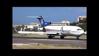 Saint Martin - Powerful Boeing 727 Departure of Amerijet (HD)