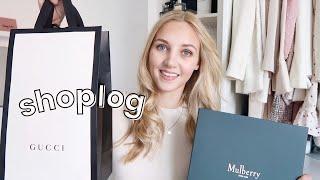 LUXURY SHOPLOG  GUCCI UNBOXING & MULBERRY AANKOOP | Julia Verbij