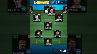 DLS 24 best 11 squad 4-1-2-3  Formation #viral #shprts