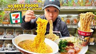 Top 40 BEST Foods EVER at 7-ELEVEN in Japan!