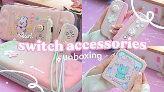 cute accessories to dress-up an OLED nintendo switch with | ft. geekshare, tomtoc + more 