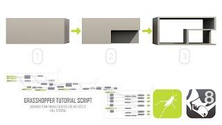 Parametric Architecture Full Tutorial for Beginners Learn Grasshopper & Rhino Free Script Available