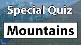 Mountains Quiz | QuizMe