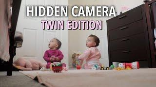 HIDDEN CAMERA ON TWIN GIRLS!!!