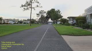 Hawthorne at Leesburg:  Hawthorne Boulevard Trike Ride from Resident Gate