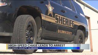 Baldwin County deputies chase, shoot at and arrest man accused of stealing vehicle