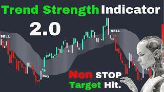 The BEST Trend Strength Indicator On TradingView: 100% PROFITABLE! Non Stop Target Hit!