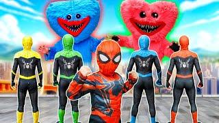 TEAM SPIDER-MAN vs BAD GUY TEAM|| KID SPIDER MAN & Dad Kill JOKER Thief - Epic Super Adventure!