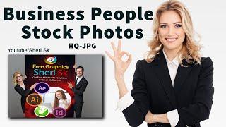 Business People Stock Photos Download In JPG Files |English| |Photoshop Tutorial|