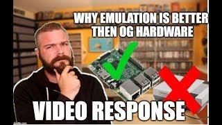 Why Emulation is Better then the OG Hardware Video Response to Retrobro