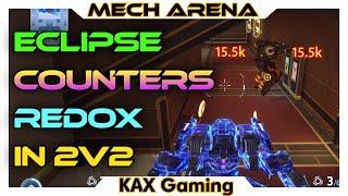 Camping REDOX gets COUNTERED by Eclipse in 2v2 - Mech Arena