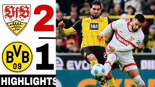 VfB Stuttgart vs Borussia Dortmund 2-1 | Bundesliga 2025 | Highlights & Goals