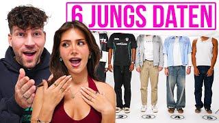 6 JUNGS BLIND DATEN!  mit KARINA SCHERZER