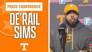 Tennessee football's De’Rail Sims meets with the media ahead of Vanderbilt matchup I Volquest I GBO