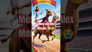 The Funny Race Between the Camel  and the Rabbit #shorts #rabbit #camel #tranding