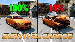 Realistic Survival Chance Crashes #10 | BeamNG.drive