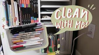 clean and organize with me 