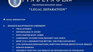 Michigan Legal Separation and Divorce alternatives