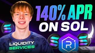 How To Earn 140% APR on Solana SOL on Raydium (Liquidity as a Service)