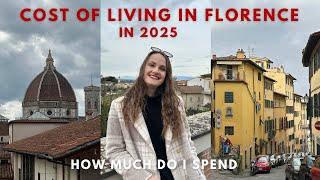 Costo de vida en Florencia, Italia en 2025 // Alquiler, alimentos, salidas y más