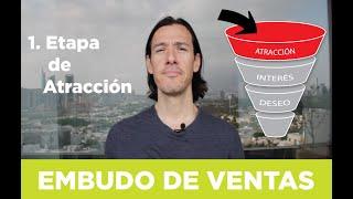 Como funciona la primera  etapa del embudo de ventas -  Atracción